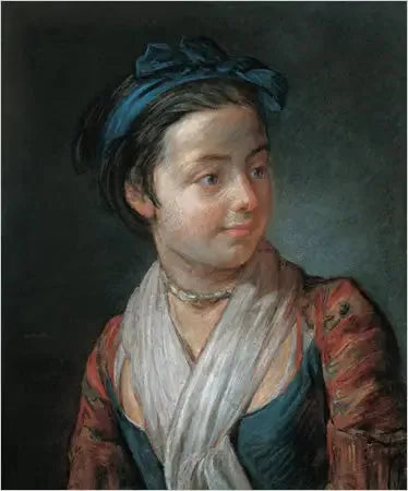 Ritratto di una giovane ragazza - Jean Simeón Chardin