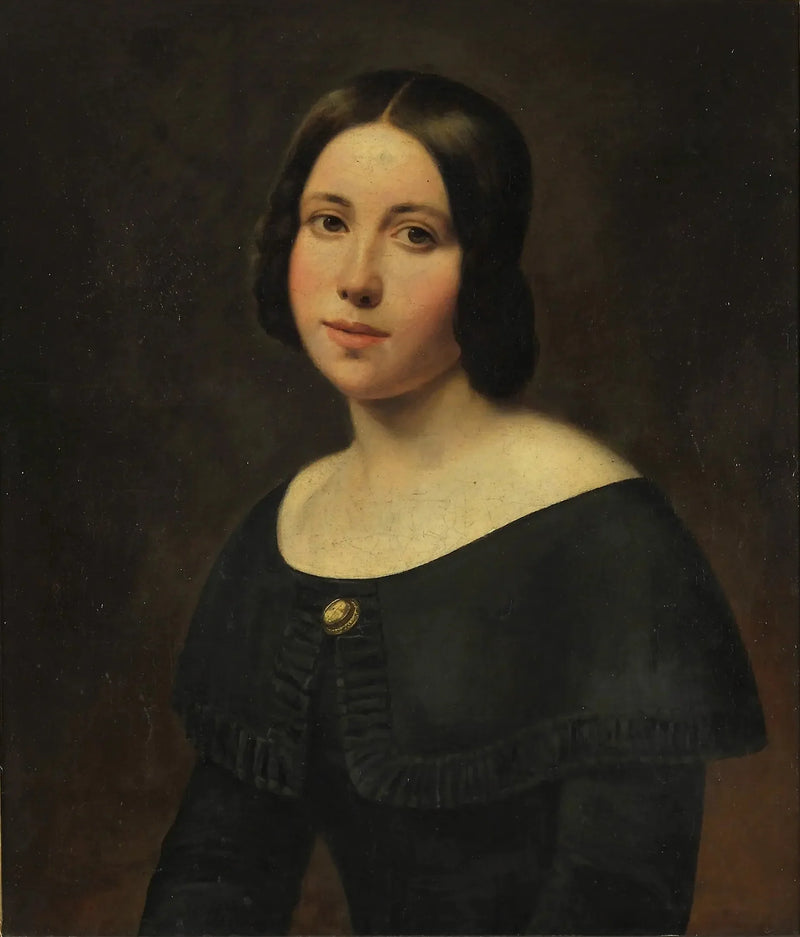 Ritratto di una giovane ragazza - Ludwig Knaus