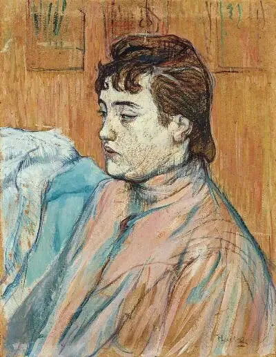 Ritratto di una prostituta - Henri de Toulouse-Lautrec