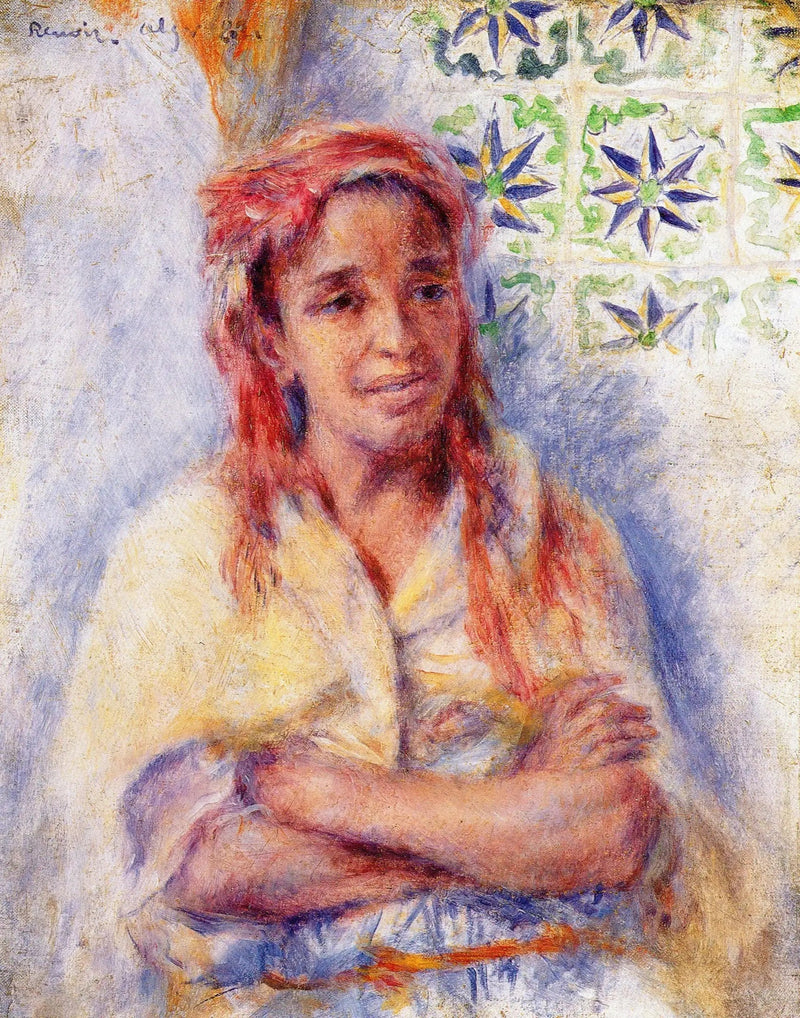 Ritratto di una vecchia donna araba - Pierre-Auguste Renoir