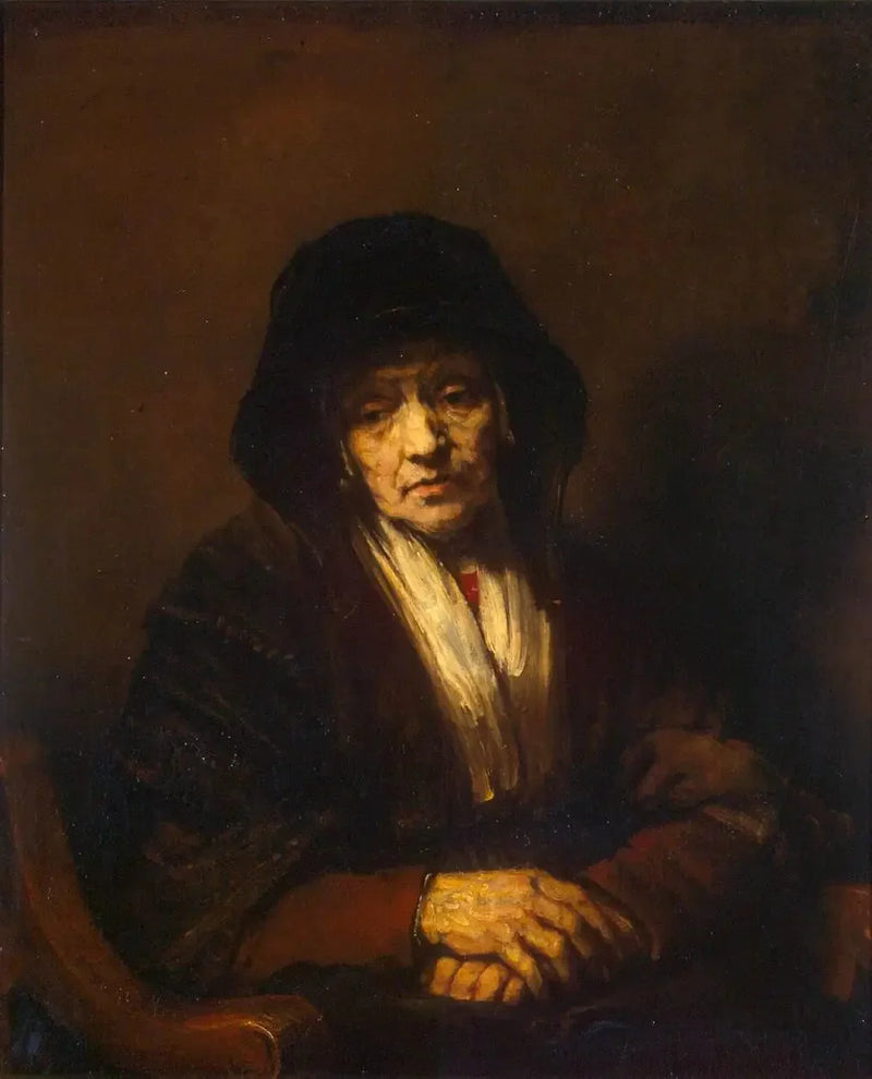 Ritratto di una vecchia donna - Rembrandt