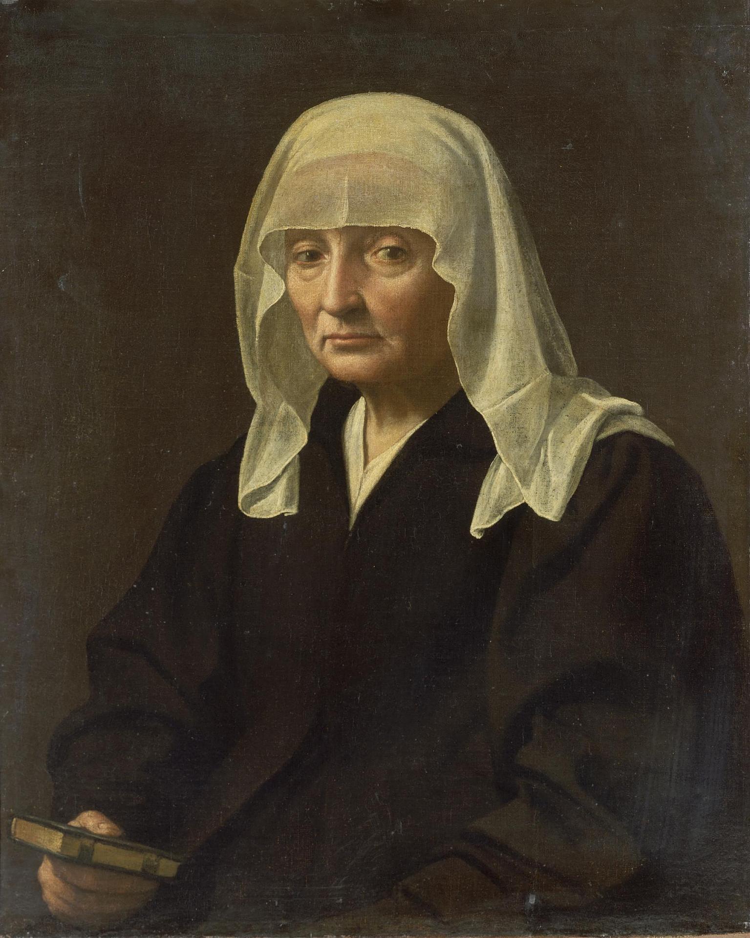 Portrait d'une vieille femme - Sebastiano del Piombo image 1 tableau peint à l’huile sur toile
