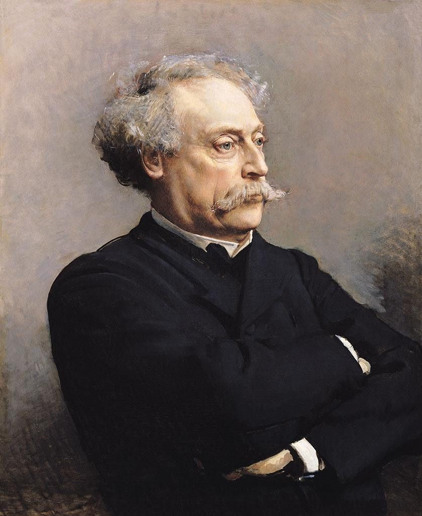 Portrait d’Alexandre Dumas fils - Léon Bonnat - Alpha Reproduction