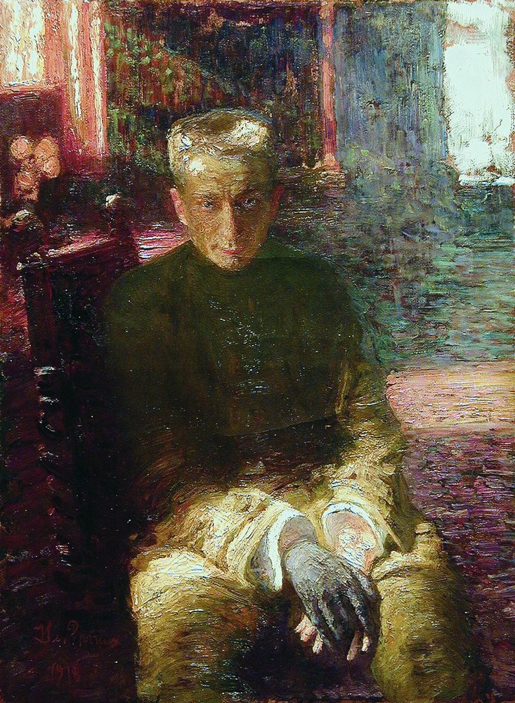Portrait d’Alexandre Kerenski - Ilya Repin - Alpha Reproduction