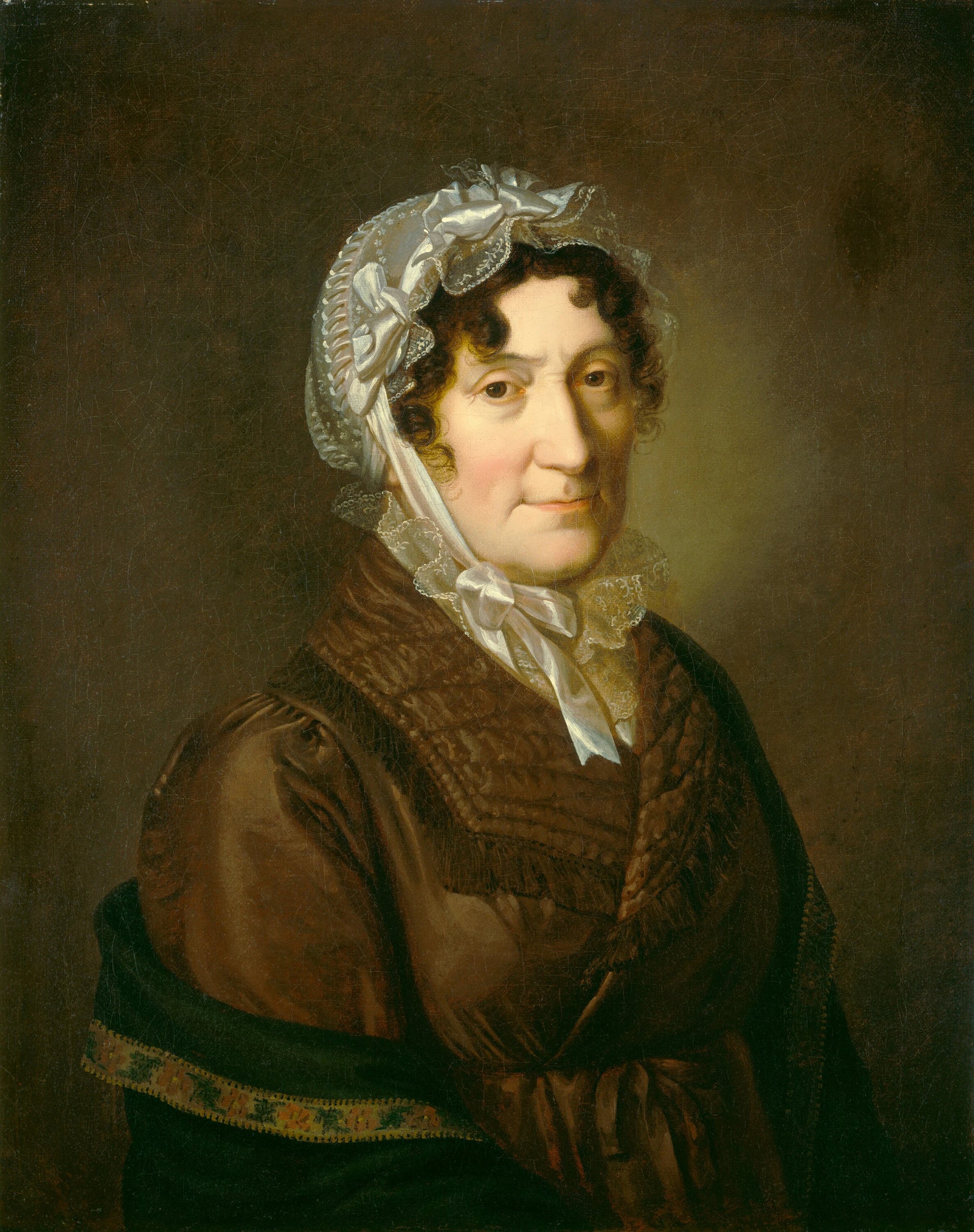 Portrait d'une dame - Unknown 19th Century