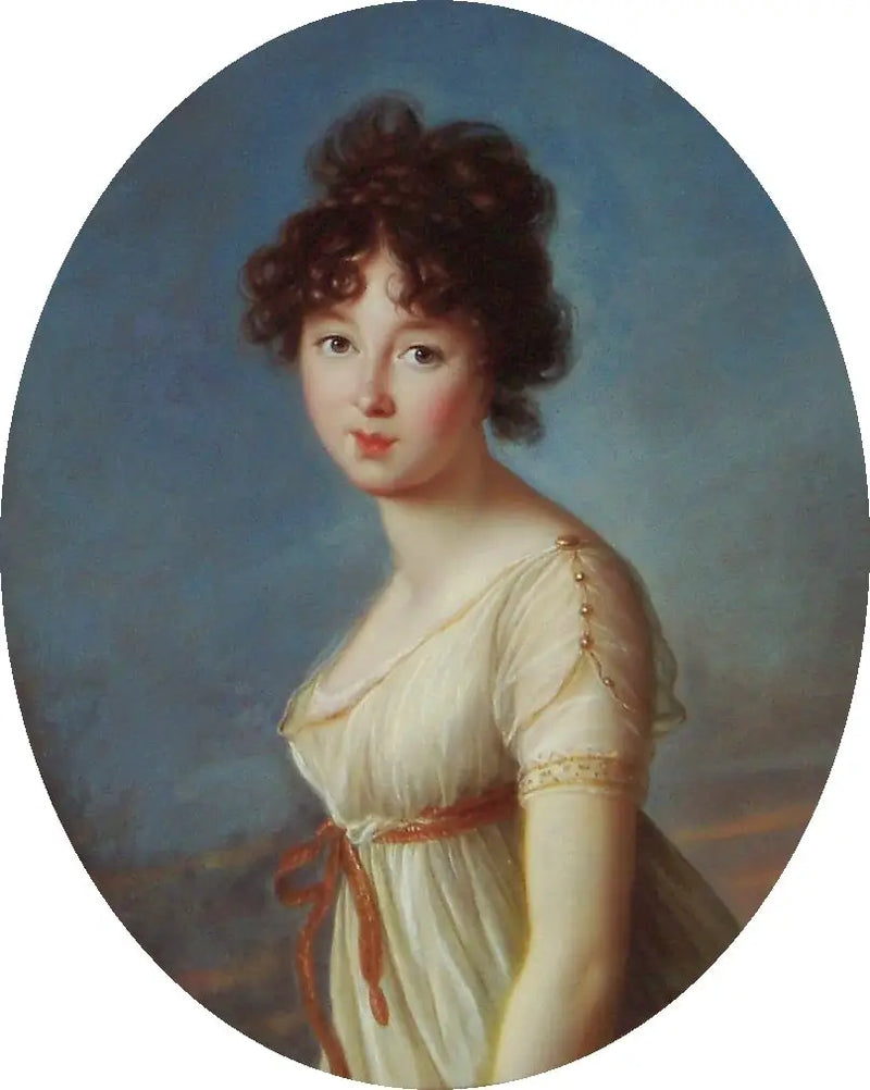 Ritratto di Aniela Czartoryska née Radziwiłł. - Élisabeth Vigée Le Brun