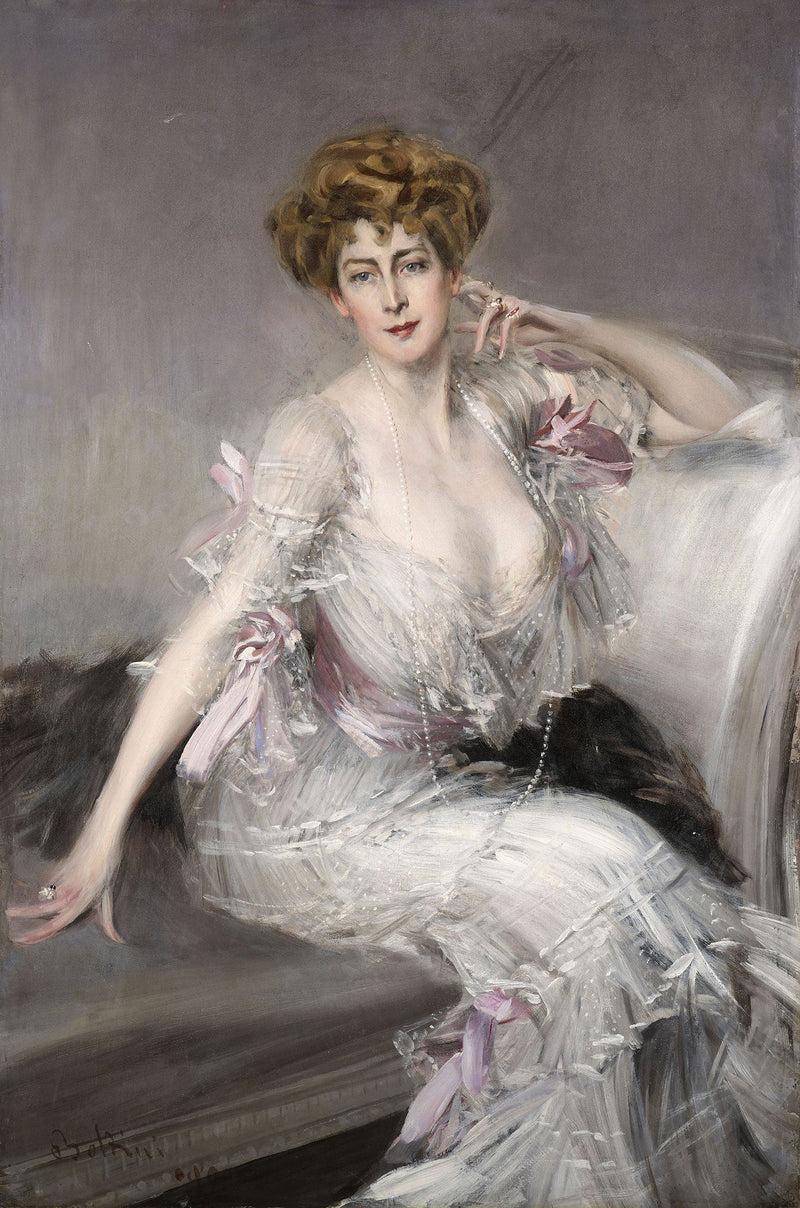 Ritratto di Anna Elisabeth Hansen - Giovanni Boldini