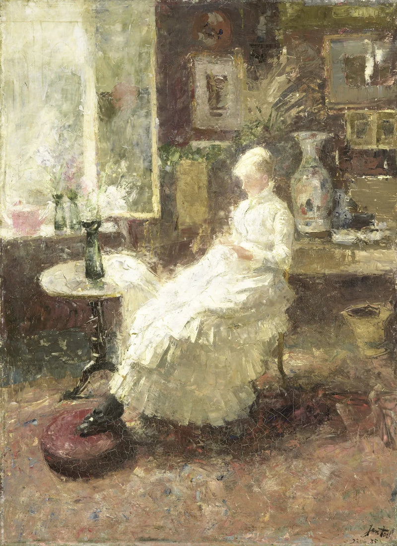 Ritratto di Annie Toorop-Hall a Lissadell, Surrey - Jan Toorop