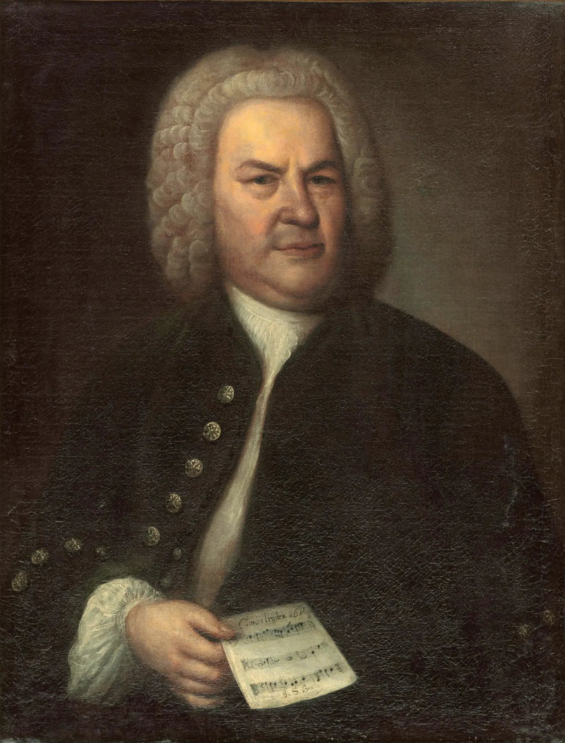 Ritratto di Bach - Elias Gottlob Haussmann