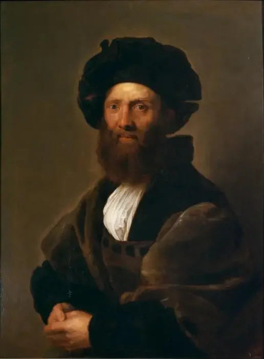 Ritratto di Baldassare Castiglione (d'après Raphaël) - Peter Paul Rubens