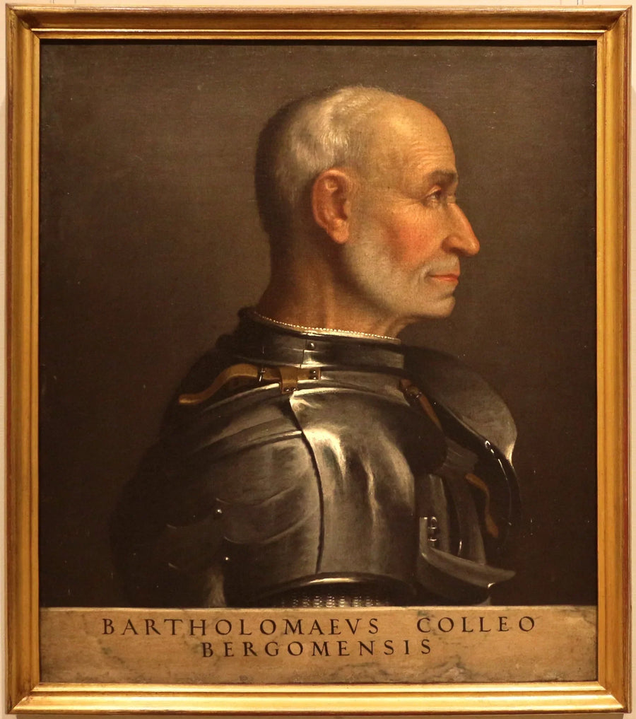 ritratto di Bartolomeo Colleoni - Giovanni Battista Moroni