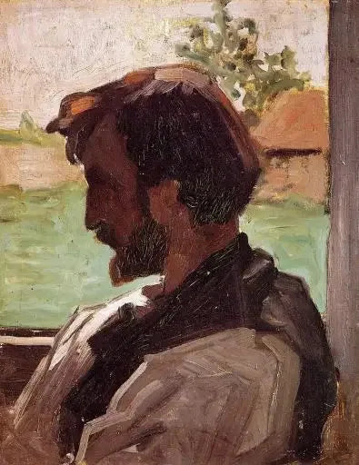 Ritratto di Bazille - Claude Monet