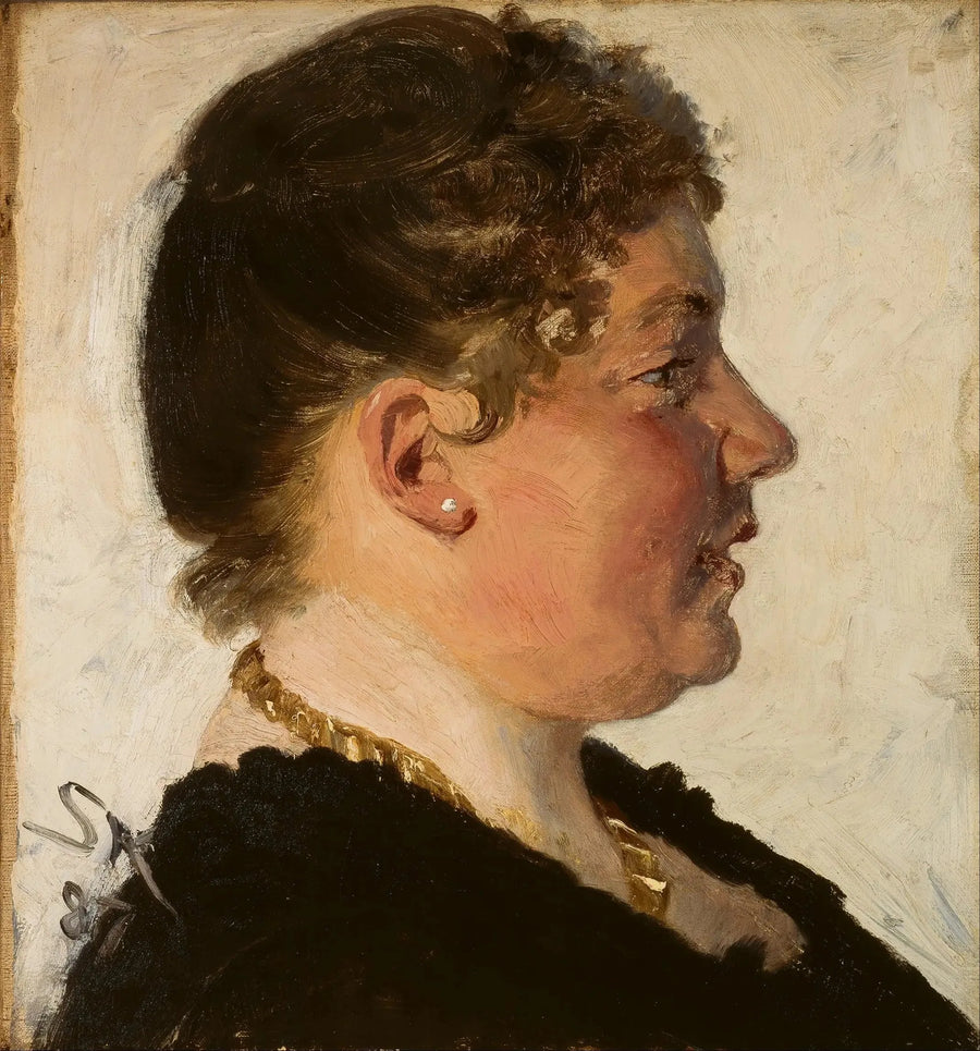 Ritratto di Béatrice Diderichsen. - Peder Severin Krøyer