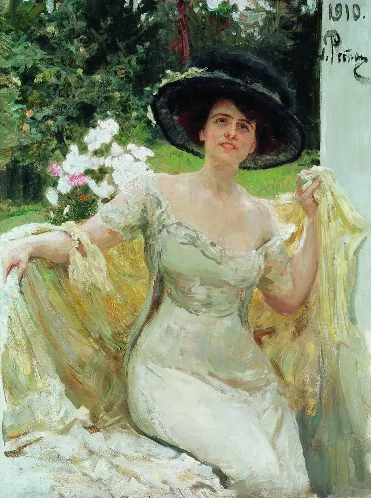 Ritratto di Bella Gorskaya - Ilya Repin