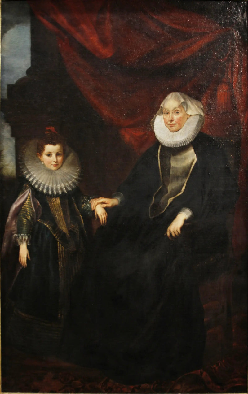 Ritratto di Bianca Spinola Imperiale (1554-1622) e sua nipote Maddalena Imperiale - Peter Paul Rubens