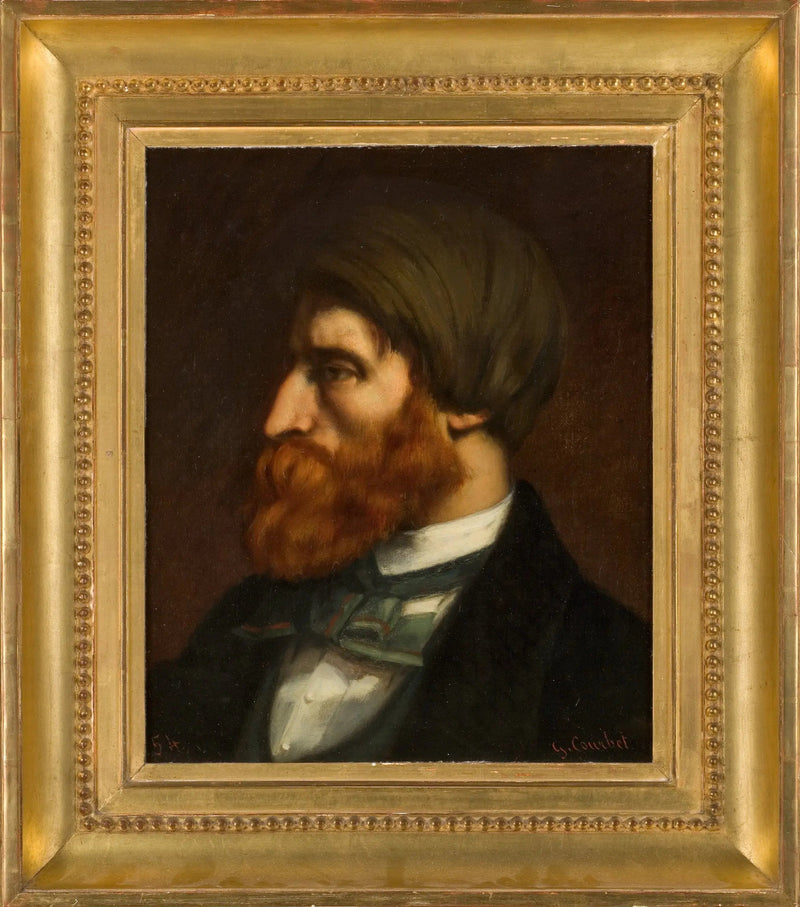 Ritratto di Bruyas di profilo, 1854 - Gustave Courbet