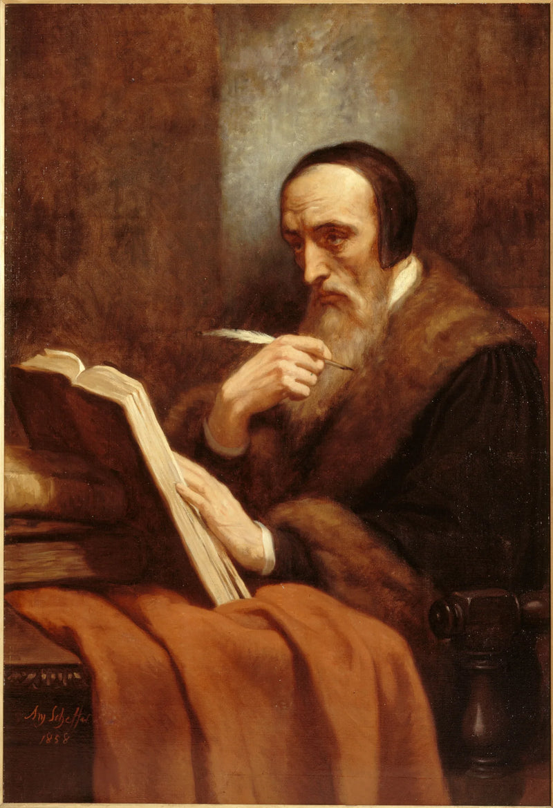 Ritratto di Calvin - Ary Scheffer