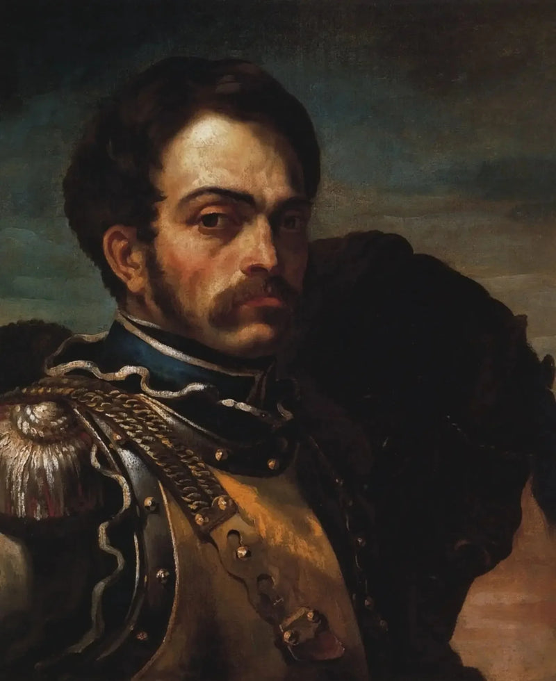 Ritratto di carabiniere - Théodore Géricault