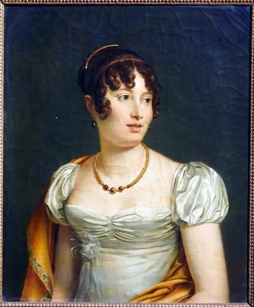 Portrait de Caroline Murat (1782-1839), reine de Naples - François Gérard image 1 tableau peint à l’huile sur toile