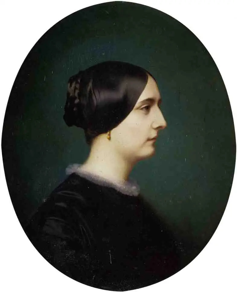 Ritratto di Cécile Vitet, di profilo - Jean-Léon Gérôme