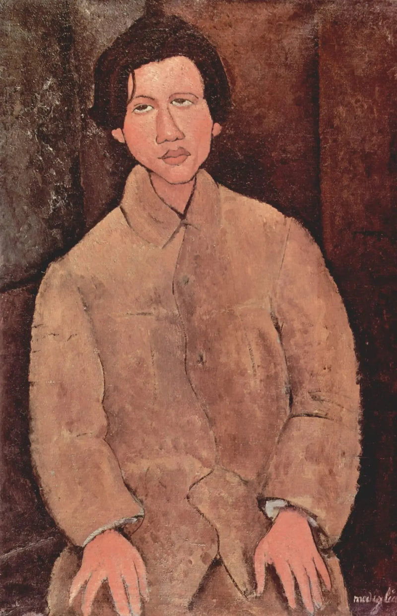 Ritratto di Chaïm Soutine - Amedeo Modigliani