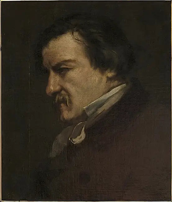 Ritratto di Champfleury - Gustave Courbet