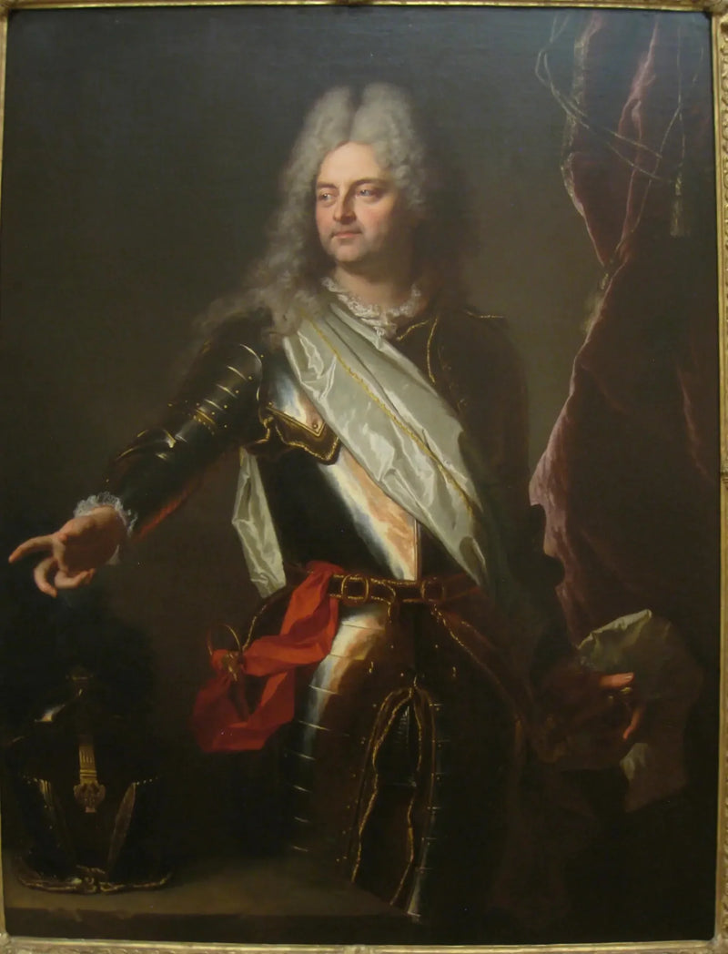 Ritratto di Charles-Auguste d'Allonville, marchese di Louville - Hyacinthe Rigaud