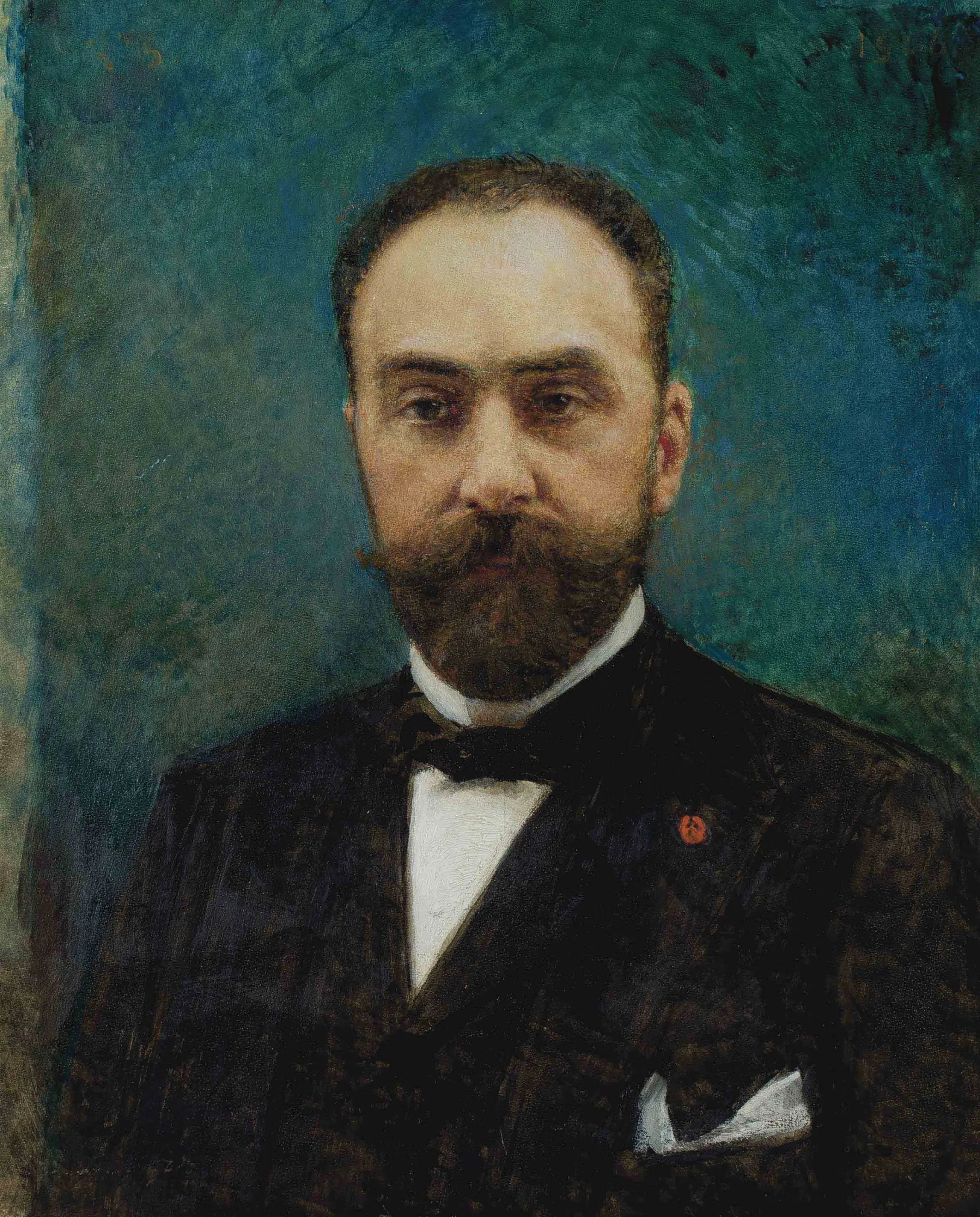 Portrait de Charles Ephrussi - Léon Bonnat image 1 reproduction réalisée par Alpha Reproduction