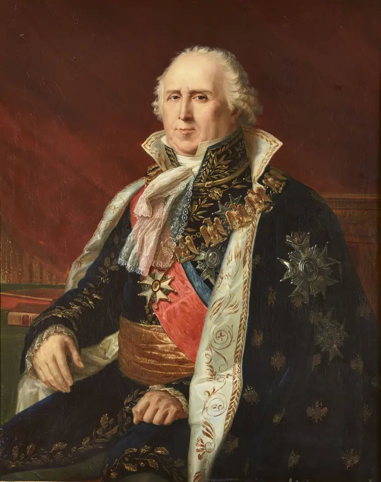 Ritratto di Carlo Francesco Lebrun, duca di Plaisance (1739-1824), arcicassiere dell'Impero - François Gérard