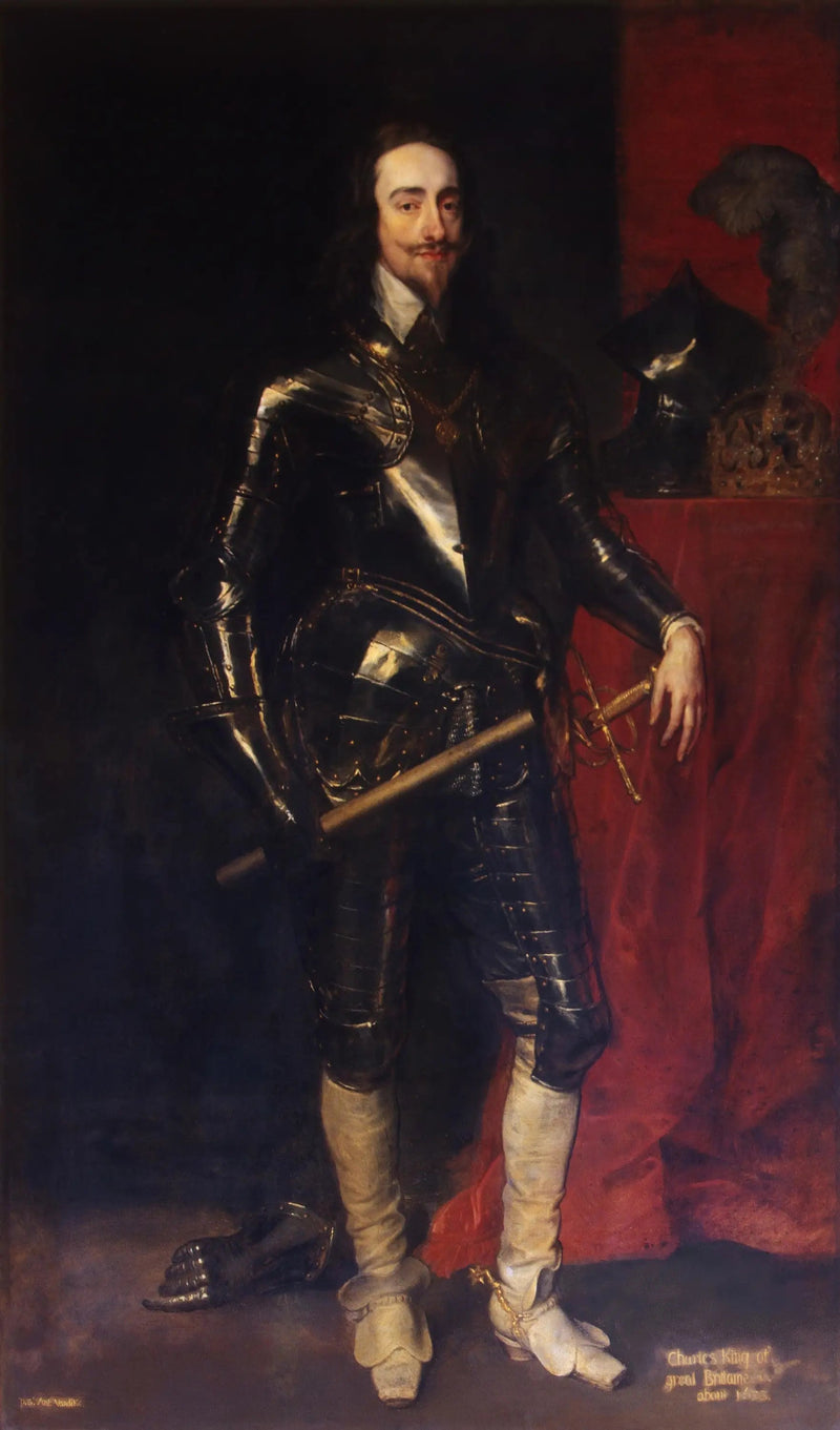 Ritratto di Carlo I, re di Gran Bretagna (1600-1649) - Antoine van Dyck