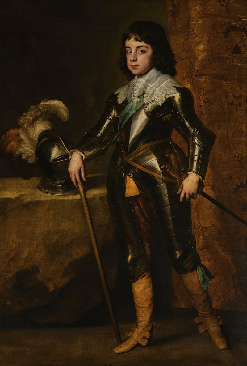 Ritratto di Carlo II in qualità di principe di Galles - Antoine van Dyck