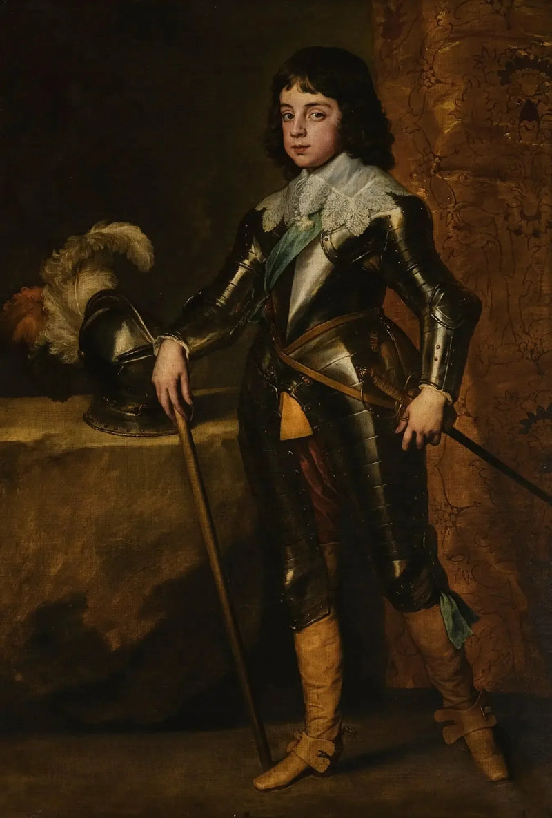 Ritratto di Carlo II in qualità di principe di Galles - Antoine van Dyck