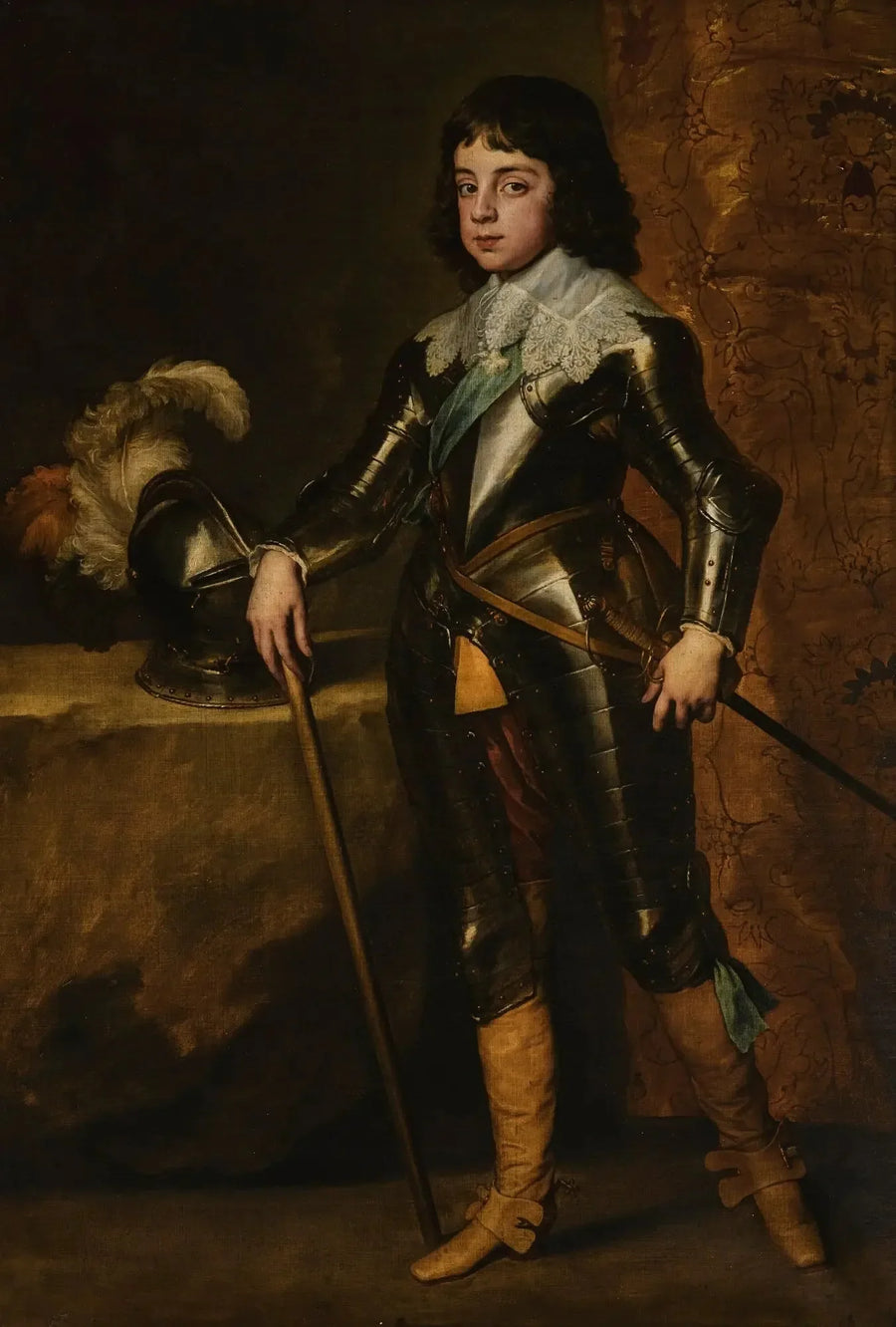 Ritratto di Carlo II in qualità di principe di Galles - Antoine van Dyck