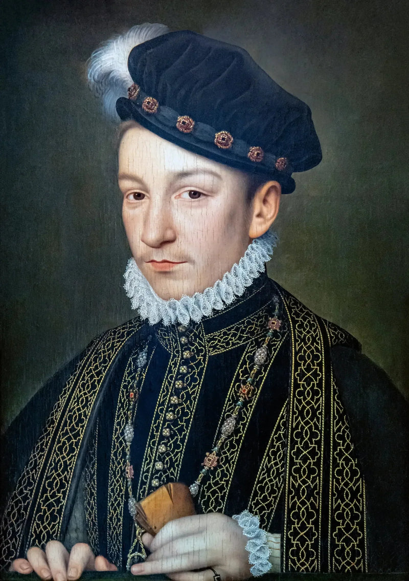 Ritratto di Carlo IX - François Clouet