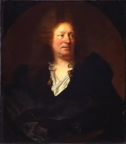 Ritratto di Charles de La Fosse (1636-1716) - Hyacinthe Rigaud