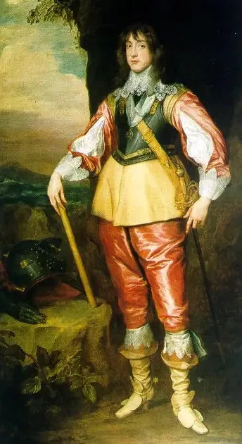 Ritratto di Carlo Ludovico, elettore palatino (1617-1680), in esilio - Antoine van Dyck