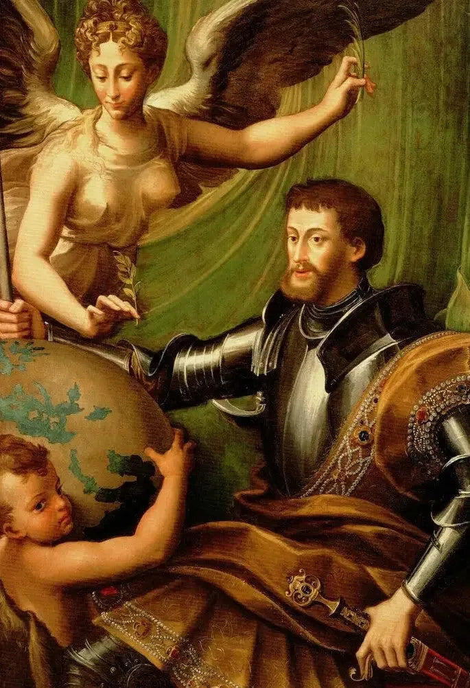 Ritratto di Carlo V - Parmigianino