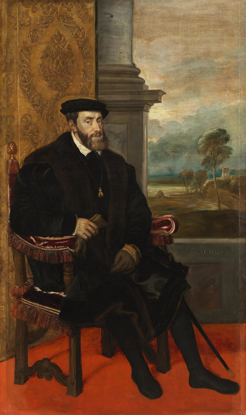 Ritratto di Carlo V - Tiziano