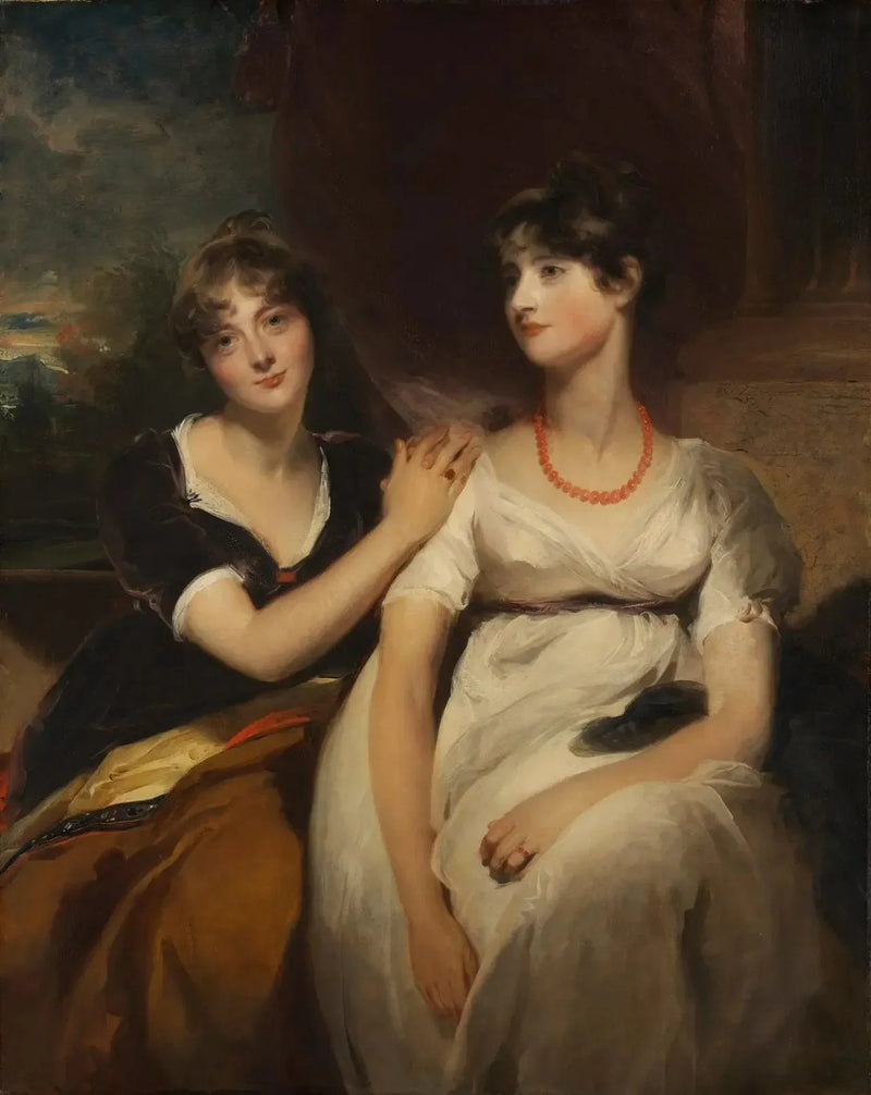 Ritratto di Charlotte e Sarah Carteret-Hardy - Thomas Lawrence
