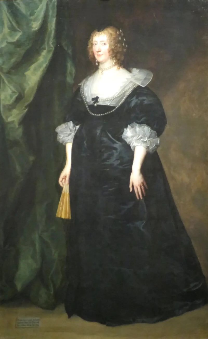 Ritratto di Christiana Bruce, Lady Cavendish, contessa di Devonshire (deceduta nel 1675) - Antoine van Dyck