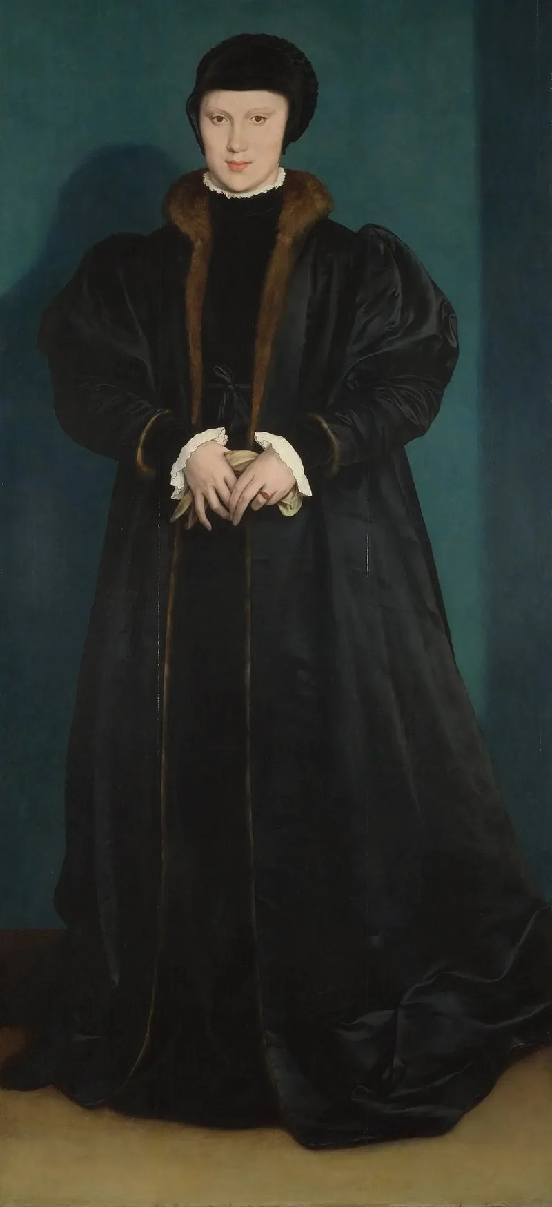 Ritratto di Christine di Danimarca - Hans Holbein il Giovane