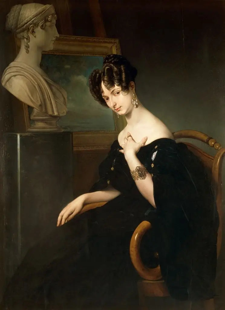 Ritratto di Christine Trivulce de Belgiojoso - Francesco Hayez