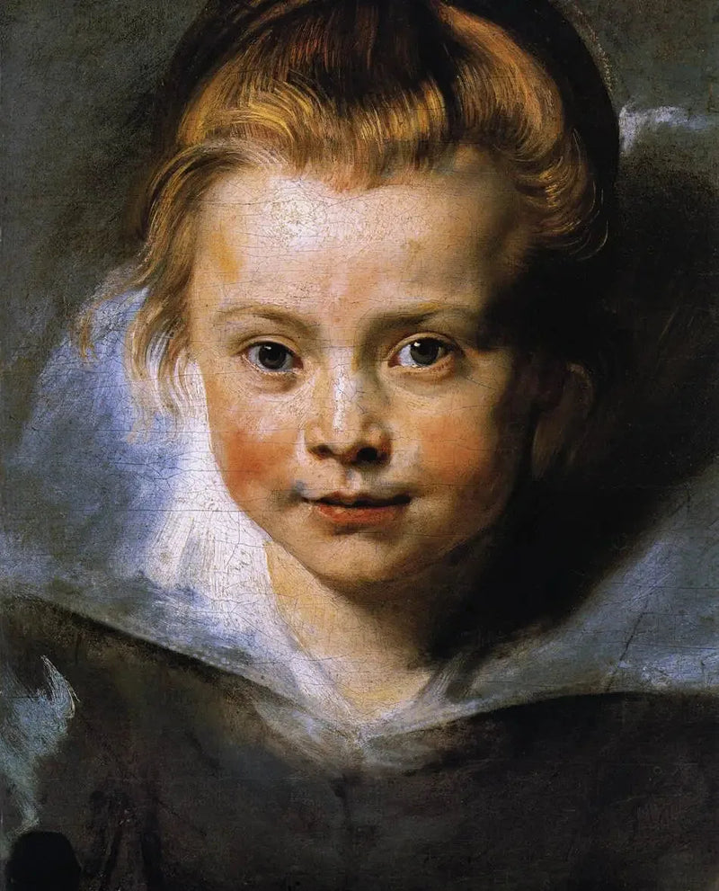 Ritratto di Clara Serena Rubens, la figlia dell'artista - Peter Paul Rubens