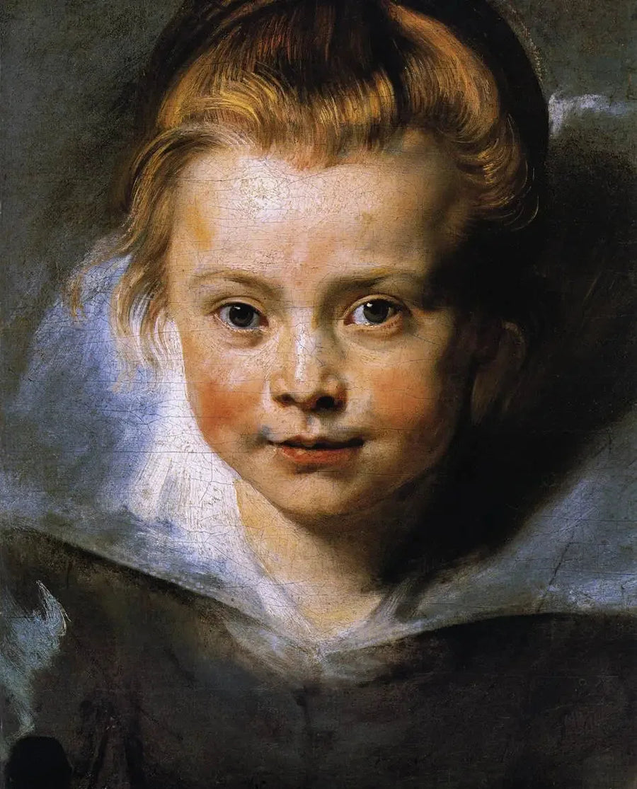 Ritratto di Clara Serena Rubens, la figlia dell'artista - Peter Paul Rubens