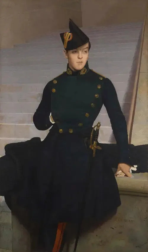 Ritratto di Claude-Armand Gérôme, fratello dell'artista - Jean-Léon Gérôme