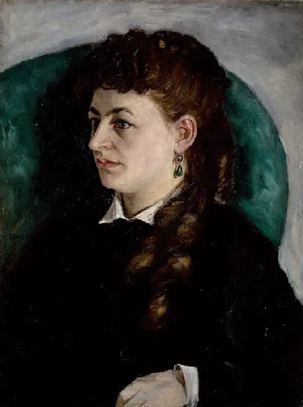 Ritratto di Clémence Tréhot, detta Mme Jules Le Cœur - Pierre-Auguste Renoir