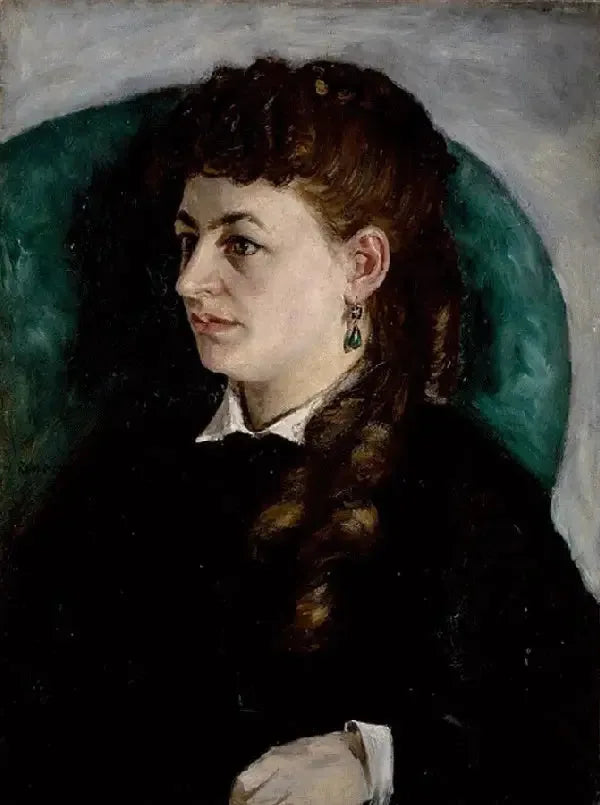 Ritratto di Clémence Tréhot, detta Mme Jules Le Cœur - Pierre-Auguste Renoir