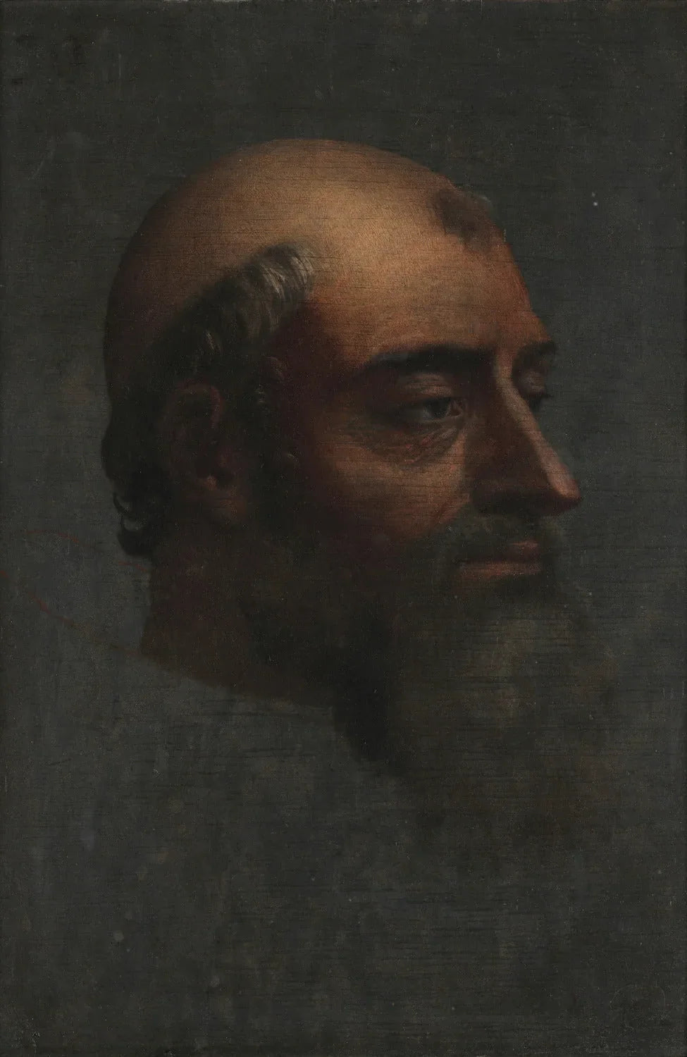Portrait de Clément VII avec barbe - Sebastiano del Piombo image 1 copie de tableau peinte à la main