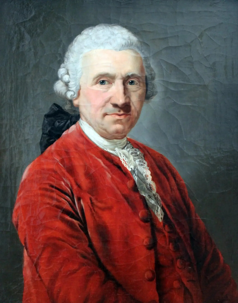 Ritratto di Conrad Ekhof, regista teatrale e storico del teatro - Anton Graff