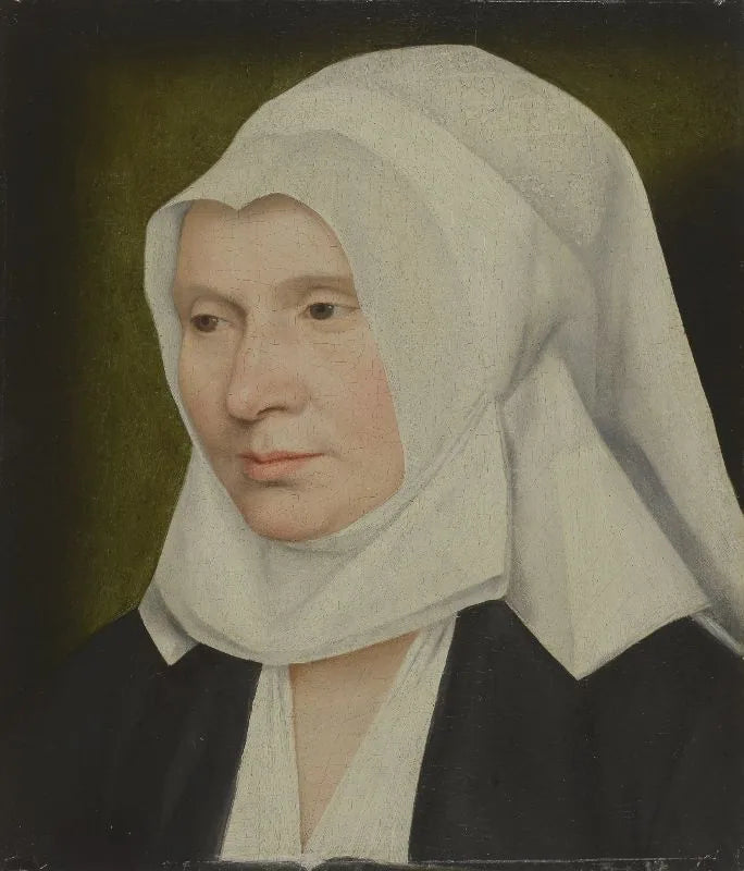 Ritratto di Cornelia Sandrien, moglie di Petrus Aegidius (1486-1533) - Quentin Metsys
